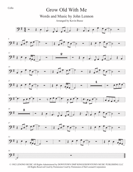 Grow Old With Me (arr. Kevin Busse)