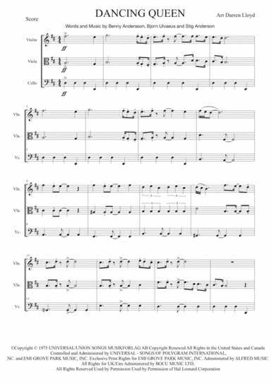 Dancing Queen (arr. Darren Lloyd)