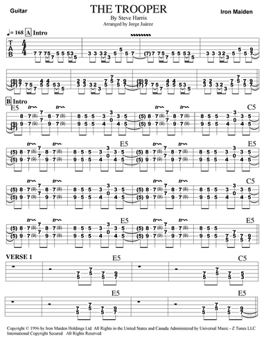 The Trooper (arr. Jorge Juárez)