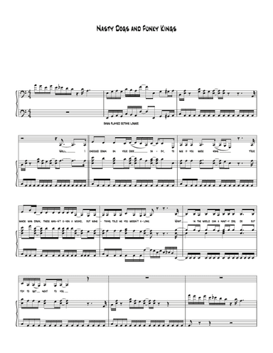 Nasty Dogs And Funky Kings (arr. Biegler)
