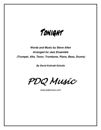 Tonight (arr. David Kolinski-Schultz)