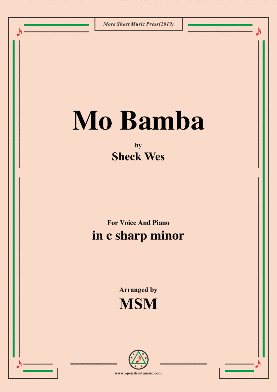 Mo Bamba (arr. Open Cloud)