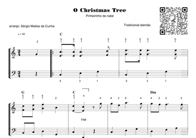O Christmas Tree - pinheirinho de natal - fase2 (arr. Sérgio Matias da Cunha)