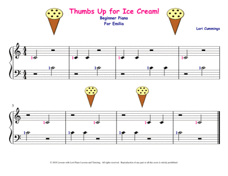 Thumbs Up for Ice Cream!