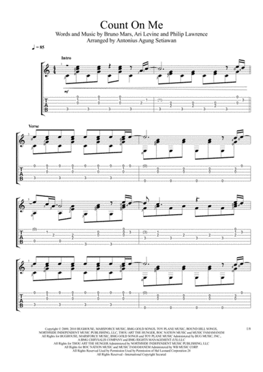 Count On Me (arr. Antonius Agung Setiawan)