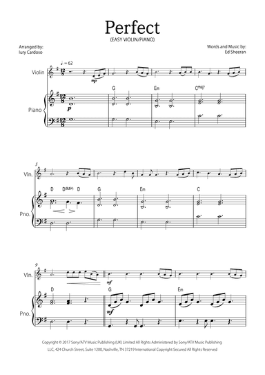 Perfect (arr. Iury Cardoso)