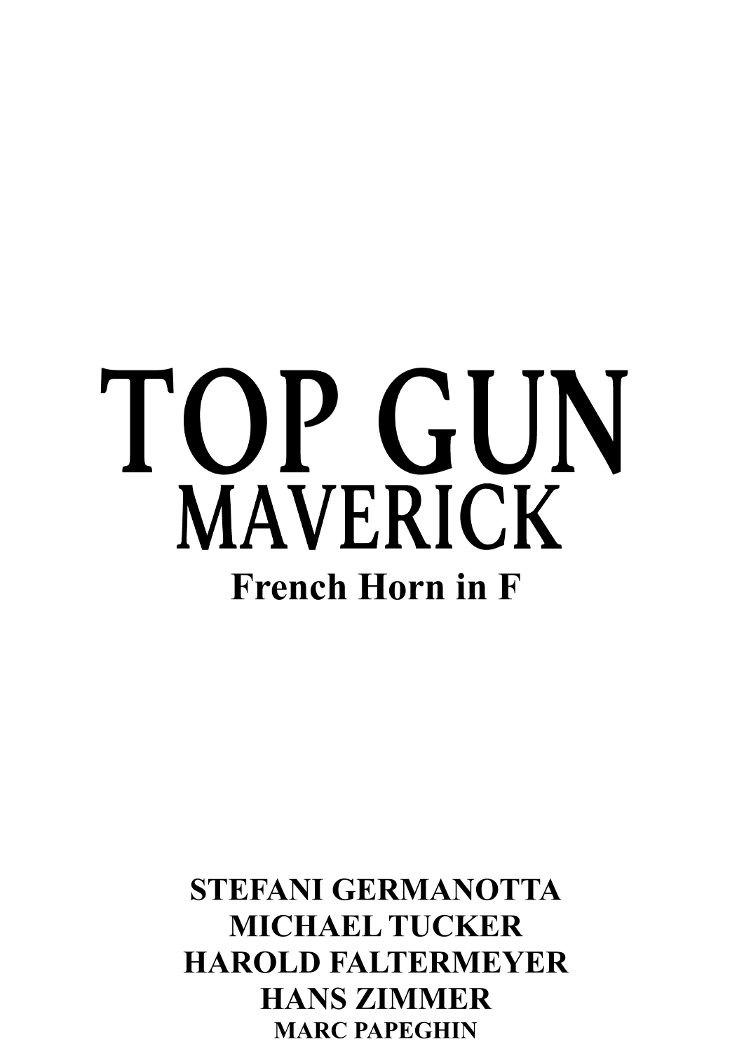 The Man, The Legend/touchdown (arr. Marc Papeghin)