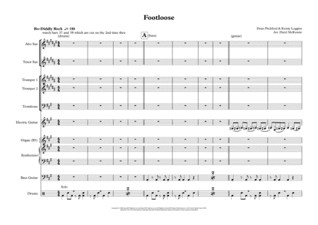 Footloose (arr. Daryl McKenzie)