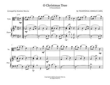 O Christmas Tree (arr. Dominic Meccia)