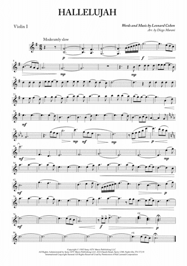 Hallelujah (arr. Diego Marani)