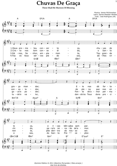 Chuvas de Graça (Showers Of Blessing) (arr. Albertino Fernandes)