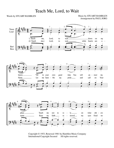 This Ole House (arr. Paul A. Jorg)