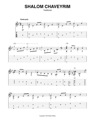 Shalom Chaveyrim (arr. Mark Phillips)