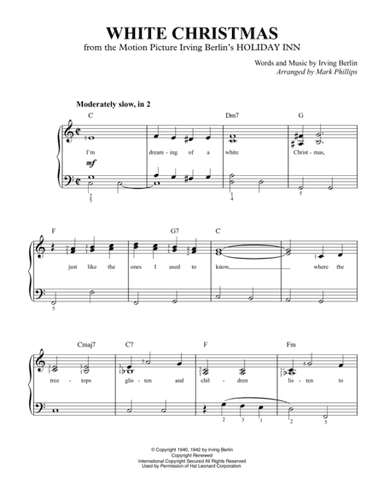 White Christmas (arr. Mark Phillips)