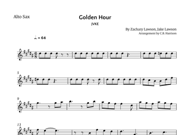 Golden Hour (arr. C. B. Harrison)