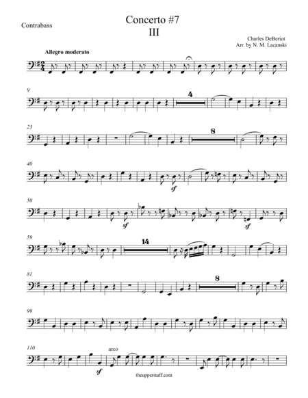 Violin Concerto #7 Third Movement (arr. Nick Lacanski)