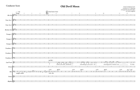 Old Devil Moon (arr. Paul Langford)
