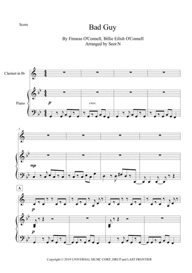 Bad Guy (arr. Seor.N)