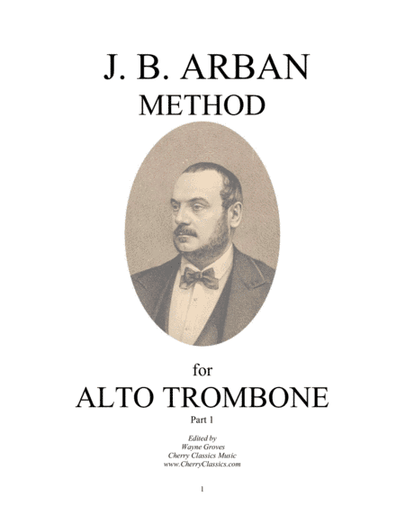 Arban Method for Alto Trombone - Part 1 (arr. Wayne Groves)