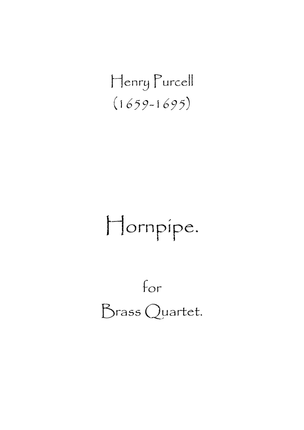 Hornpipe (arr. Spence Bundy)
