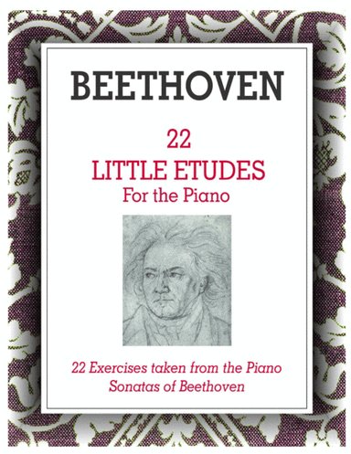 BEETHOVEN - 22 "Little Etudes" (Intermediate Piano Exercises) (arr. RL Ummel)