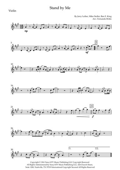 Stand By Me (arr. Fernando Britto)