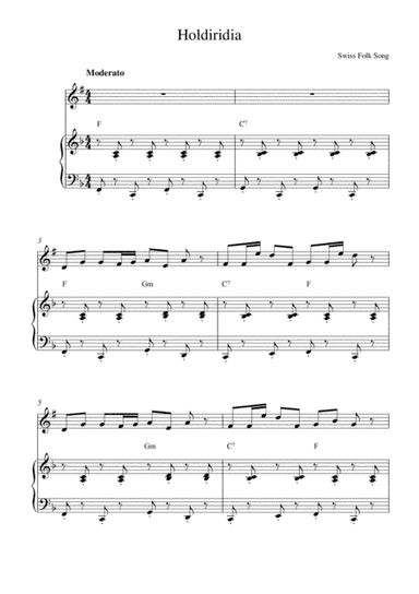 Holdiridia (arr. Kaiserin Rebecca)