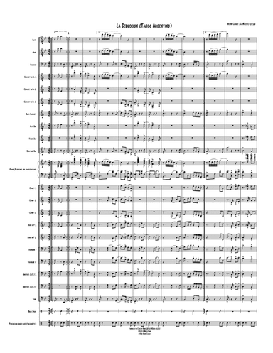 La Seduccion - Fox Tango  (Enchantment)  Henri Clique 1916 (arr. KSater)