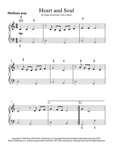 Heart And Soul (arr. Andrew Goodloe)