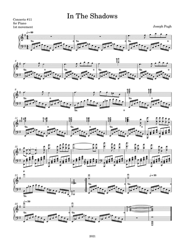 Concerto #11 For Piano