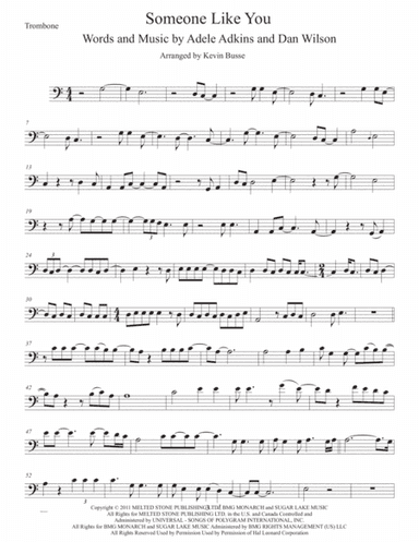 Someone Like You (arr. Kevin Busse)