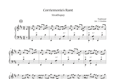 Corriemonie's Rant (arr. Julia Gordon)
