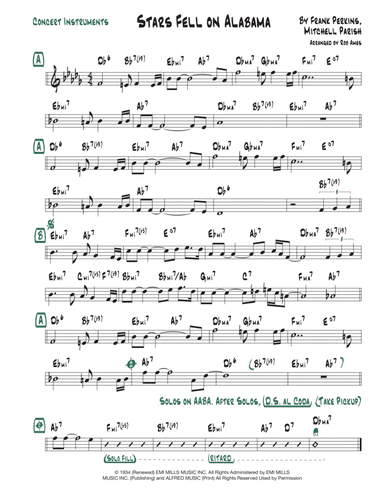 Stars Fell On Alabama (arr. Rob Ames)