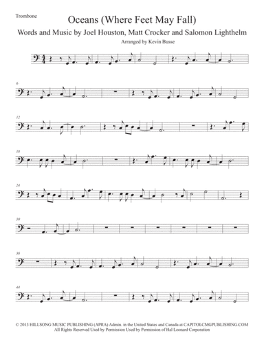Oceans (Where Feet May Fail) (arr. Kevin Busse)