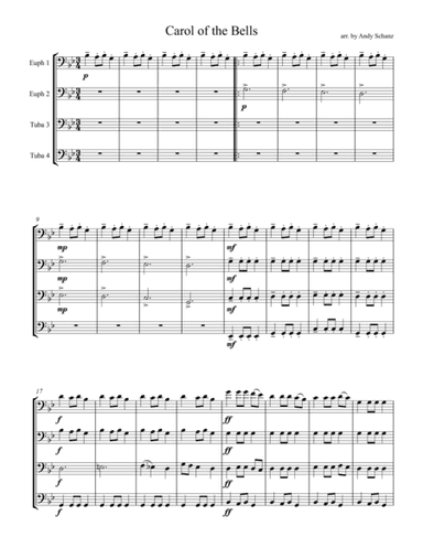 Carol of the Bells (arr. Andy Schanz)