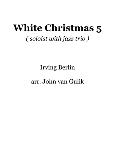 White Christmas (arr. John van Gulik)
