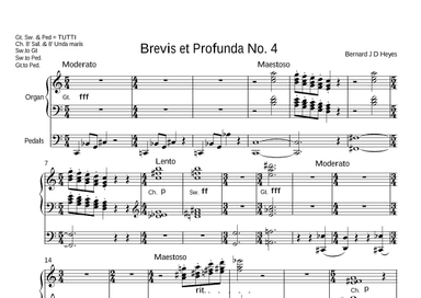 Brevis et Profunda No. 4