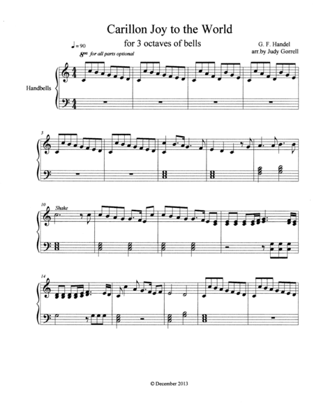 Carillon Joy to the World (arr. Judy Gorrell)