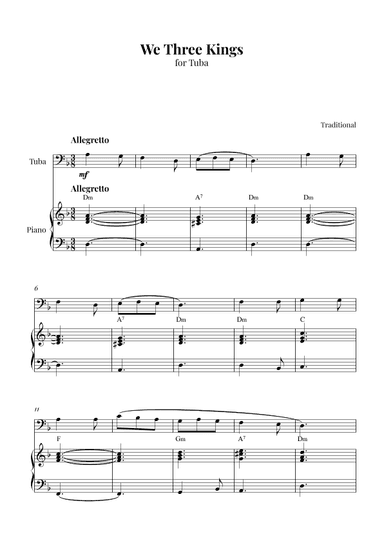We Three Kings (arr. GDJ)