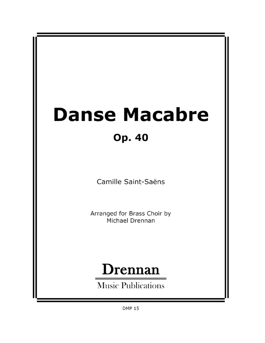 Danse Macabre op. 40 (arr. Michael Drennan)