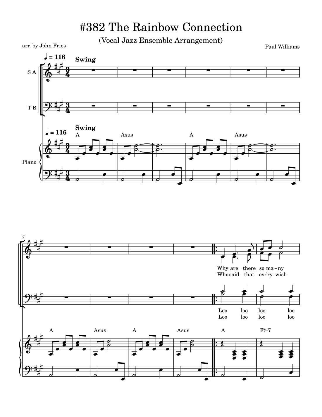 The Rainbow Connection (arr. John Fries)