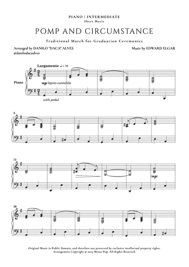 Pomp and Circumstance (arr. Danilo "Daca" Alves)