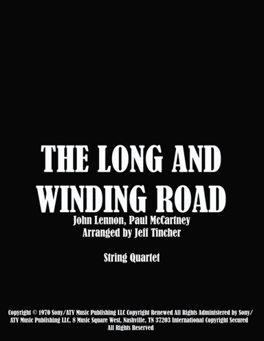 The Long And Winding Road (arr. Jeff Tincher)