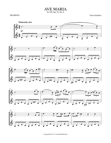 Ave Maria (arr. Mark Phillips)