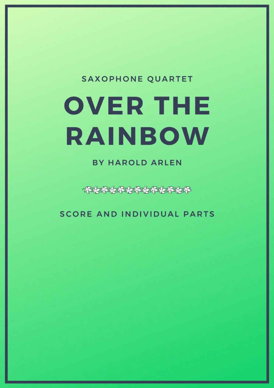 Over The Rainbow (arr. Douglas Wattson)