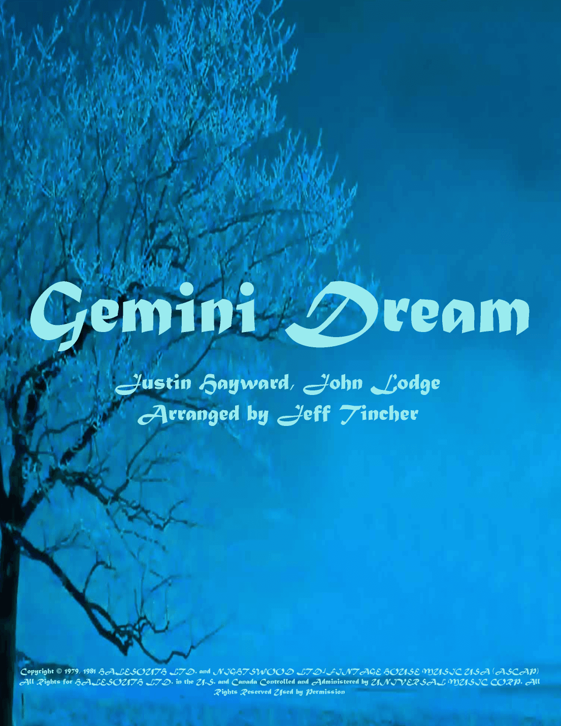 Gemini Dream (arr. Jeff Tincher)