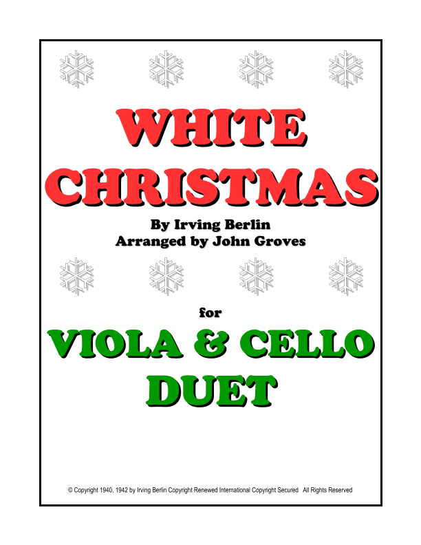 White Christmas (arr. John Groves)