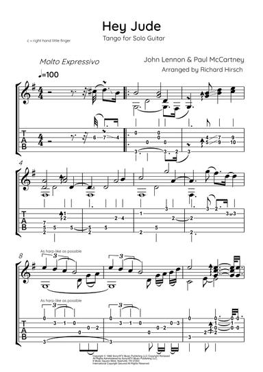 Hey Jude (arr. Richard Hirsch)