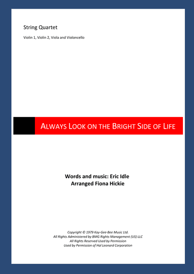 Always Look On The Bright Side Of Life (arr. Fiona Hickie)