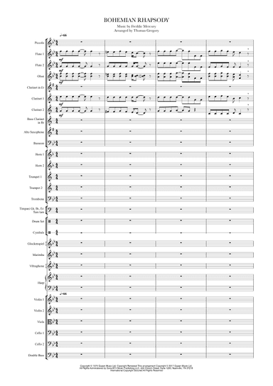 Bohemian Rhapsody (arr. Thomas Gregory)